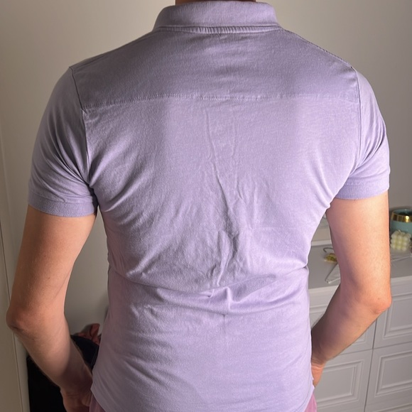 French Connection Mens Purple Polo, M - Picture 5 of 5